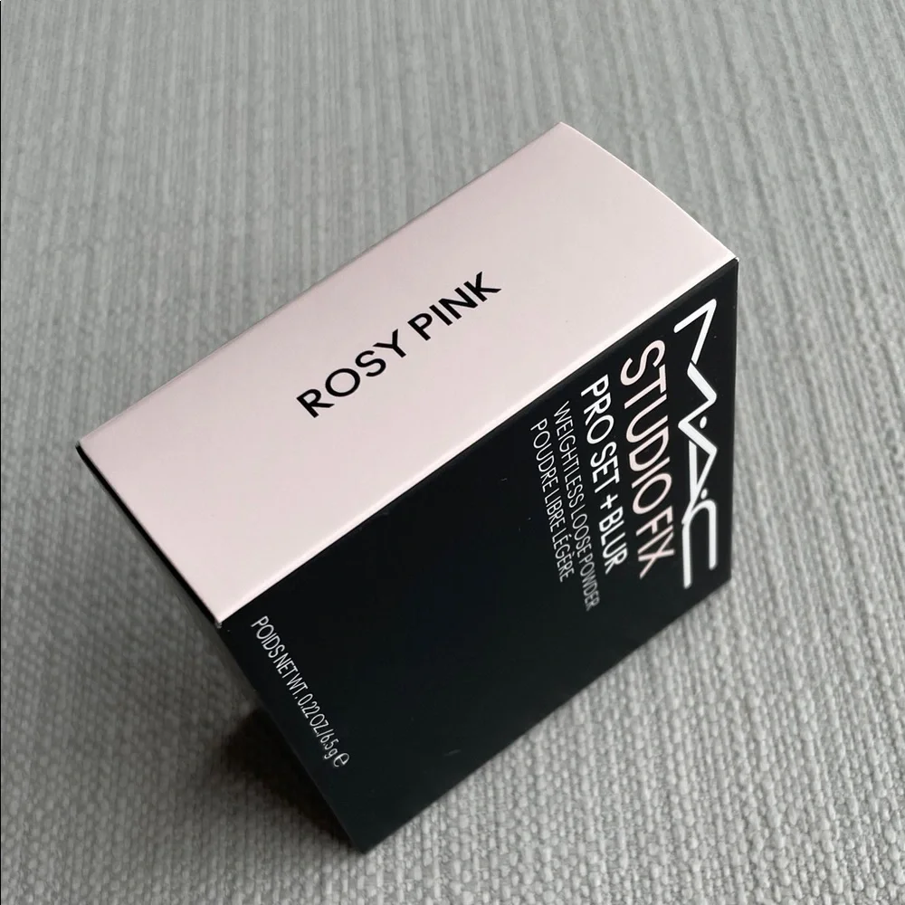 MAC Cosmetics STUDIO FIX PRO SET + BLUR WEIGHTLESS LOOSE POWDER - rosy pink
